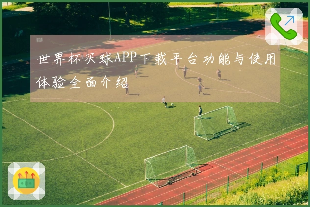 世界杯买球APP下载平台功能与使用体验全面介绍